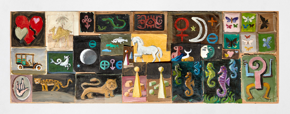 Collage opere Richard Blow